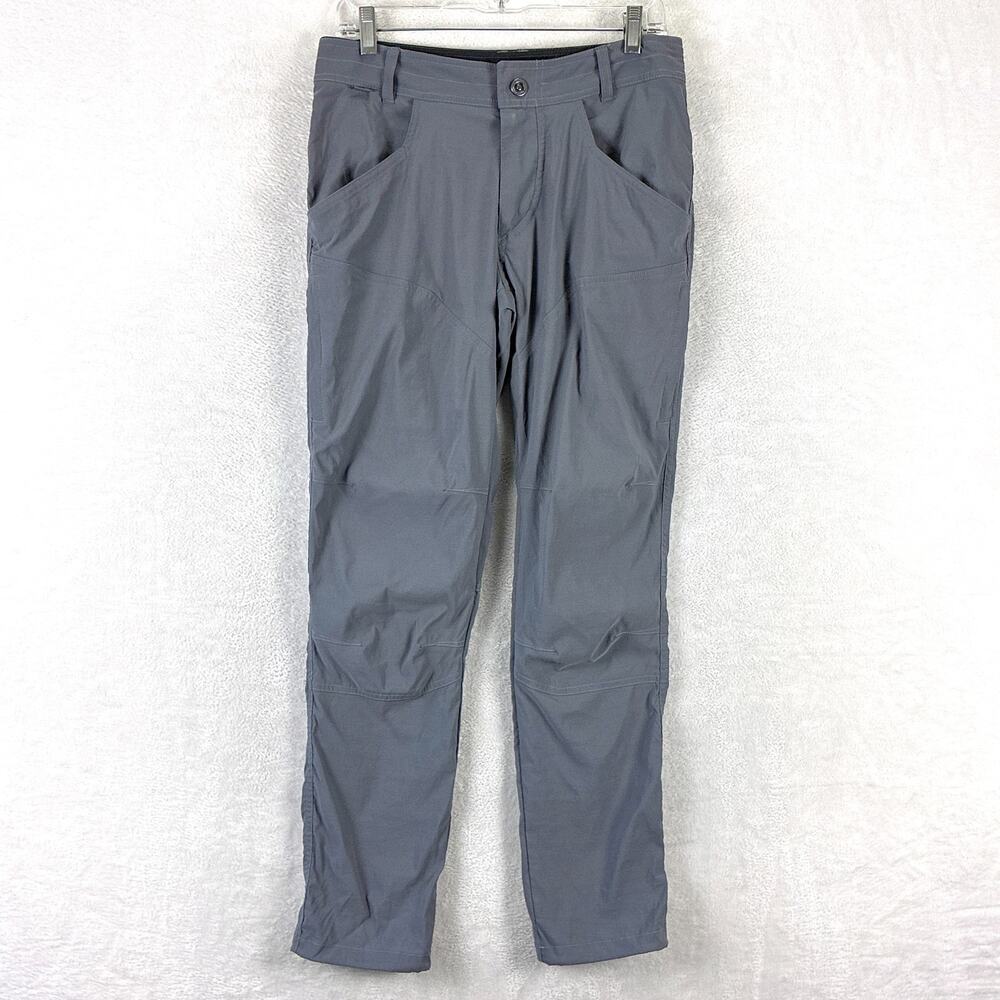 Kuhl Renegade Pants Mens 30x32 Gray Nylon Performance Preppy Outdoors Hiking